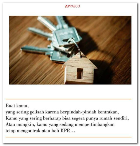 Sering pindah-pindah rumah kontrakan Sering pindah-pindah rumah kontrakan
