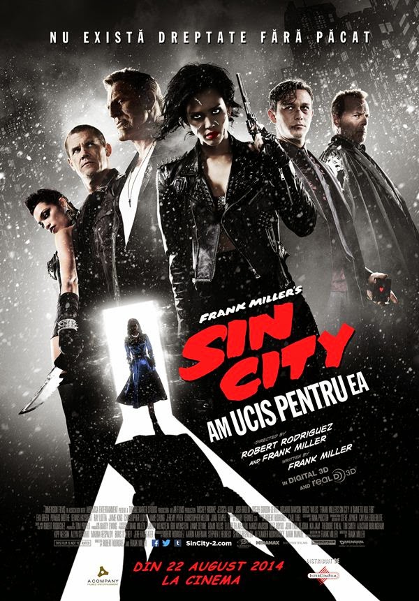 Sin City: A Dame to Kill For 3D (Film acțiune 2014) Sin City 2: Am ucis pentru ea