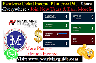 Pearlvine Detail Income Plan free pdf - Pearlvine Guide