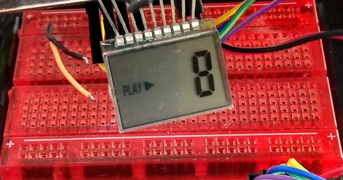 Tango of the Geeks: Control a Bare LCD with Just an Arduino