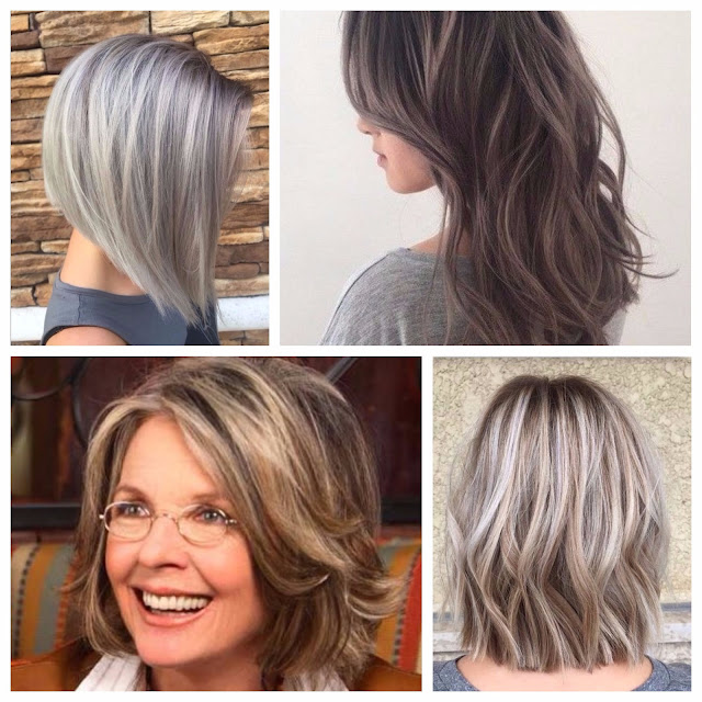 Highlights Hair Idea: Highlights Hair Gray