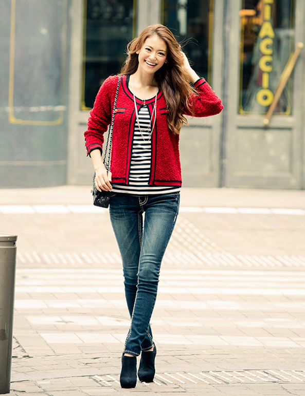 trend fashion dress kantor casual korean style