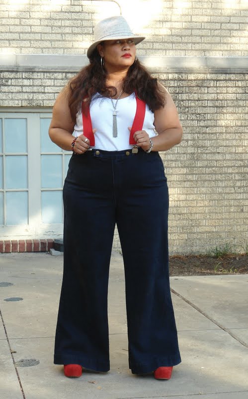 Style high waisted wide leg jeans lane bryant