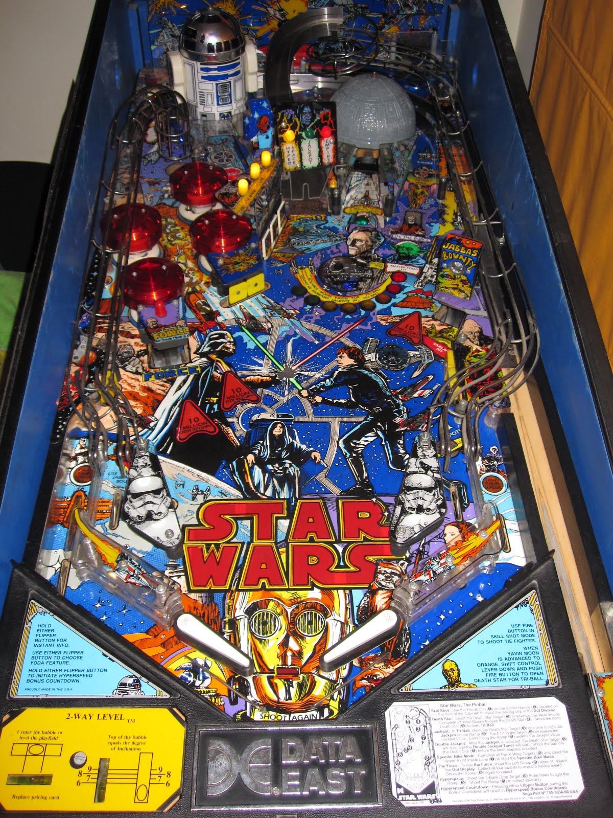 Original Pinball Star Wars (Data East 1992)
