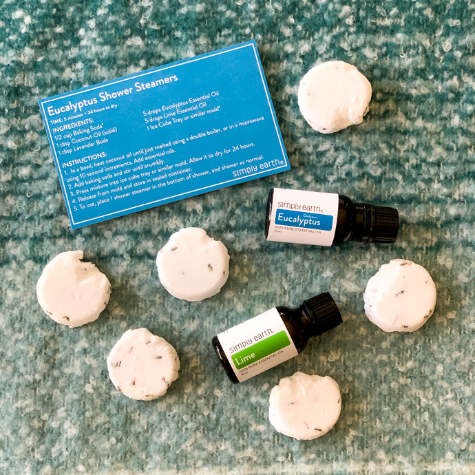 Simply Earth Essential Oils Recipe Box November 2019