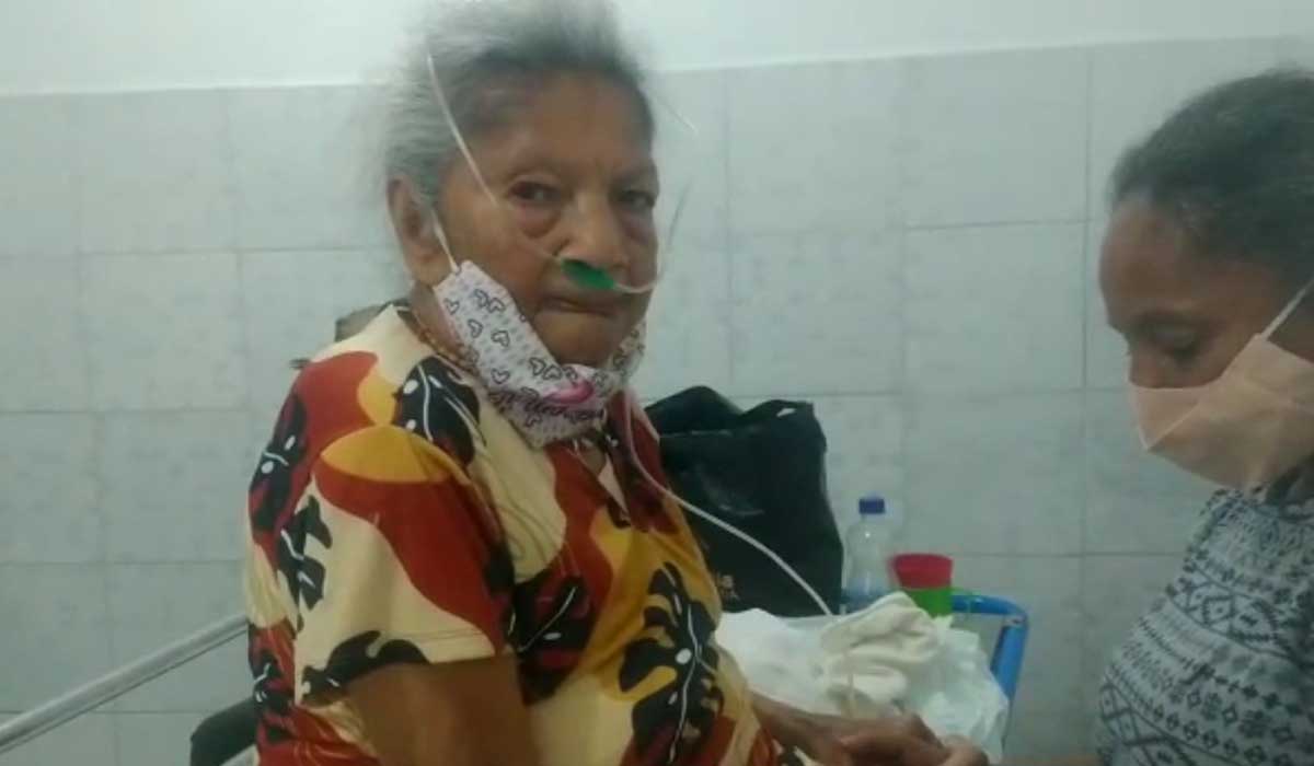 Hospital de Jacobina nega atendimento à idosa mesmo após teste negativo de Covid-19, diz neta
