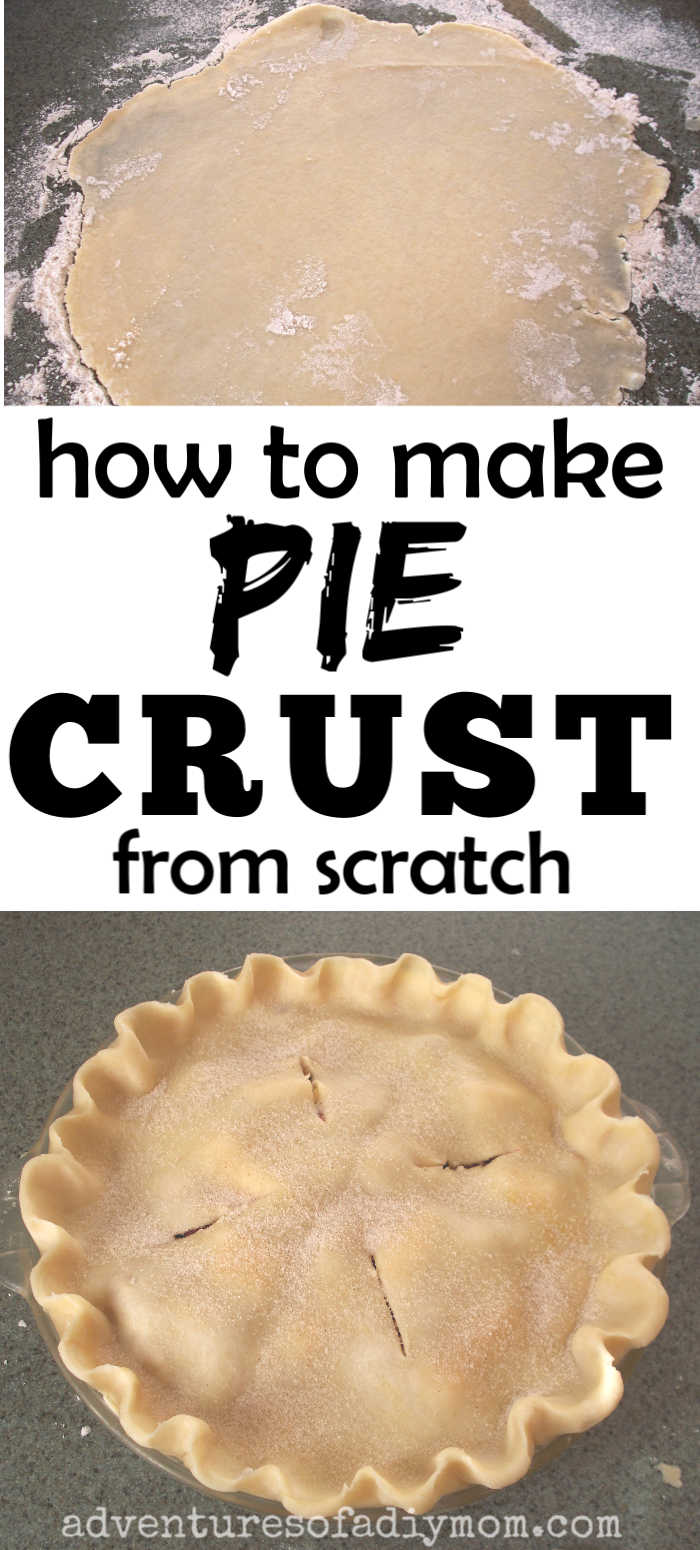 Pie Crust Recipe How to Make Pie Dough By Hand Adventures of a DIY Mom
