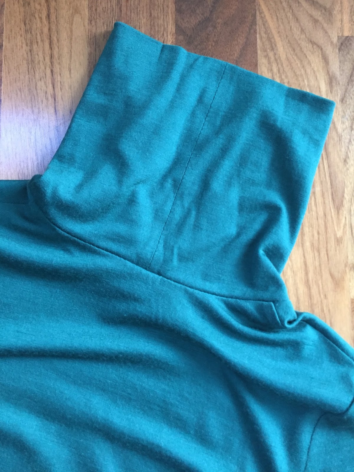 Diary of a Chain Stitcher : Green Merino Neenah Dress