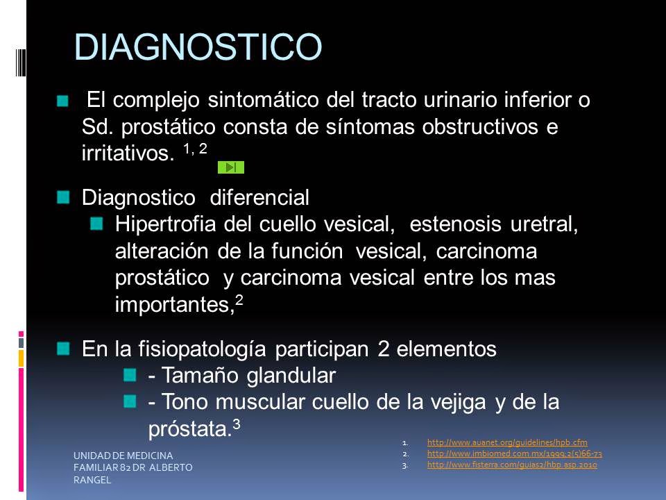 hiperplasia prostática benigna gpc