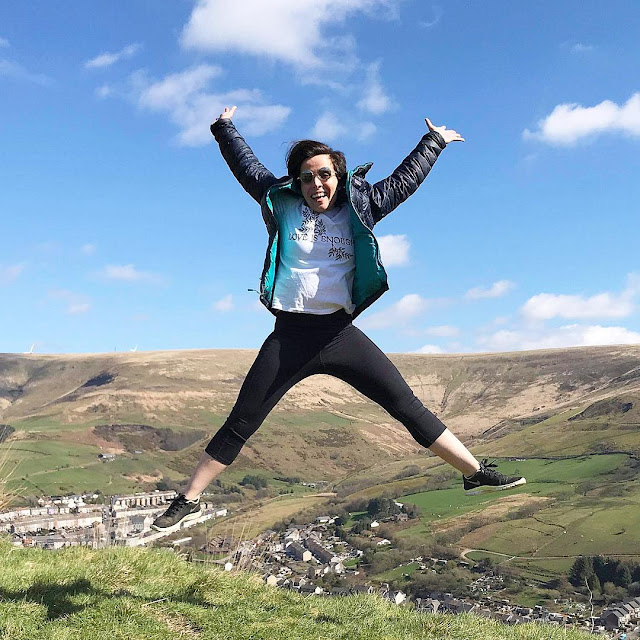 women hiking