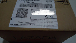 Paket dari Lazada