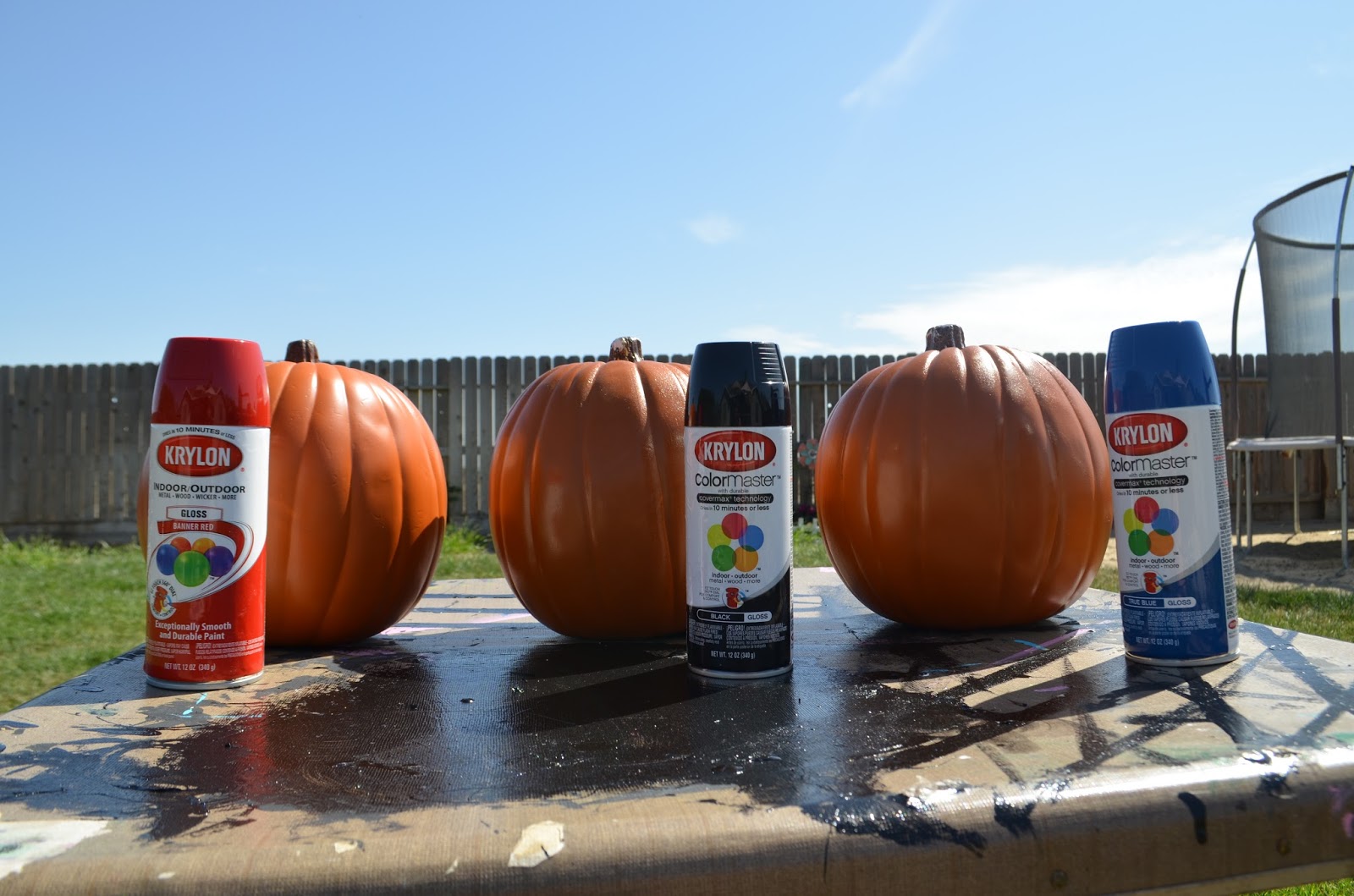 Crafty Mom of 3 Superhero Pumpkins!