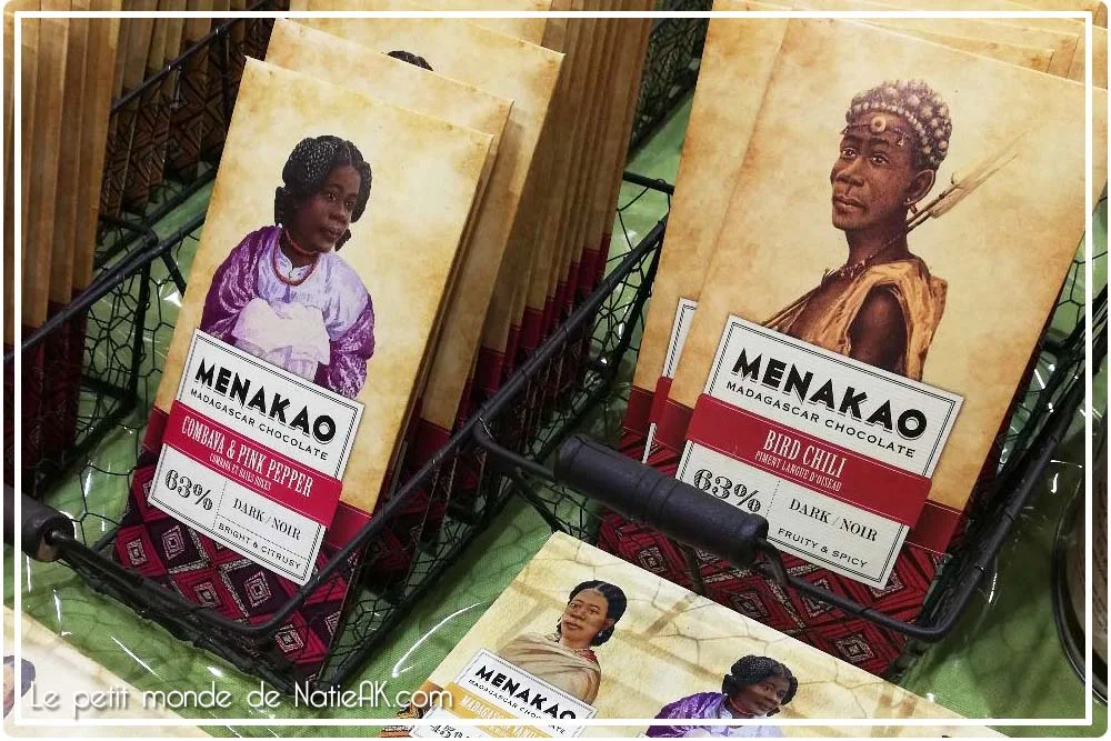 tablette de chocolat de Colombie de Menakao