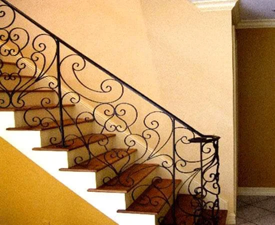Railing tangga mediteranian Railing tangga mediteranian
