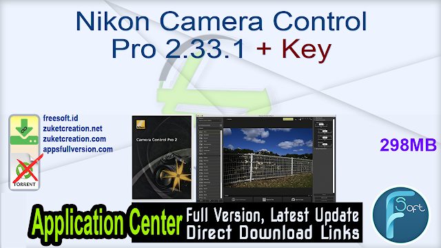 what does nikon camera control pro 2 do