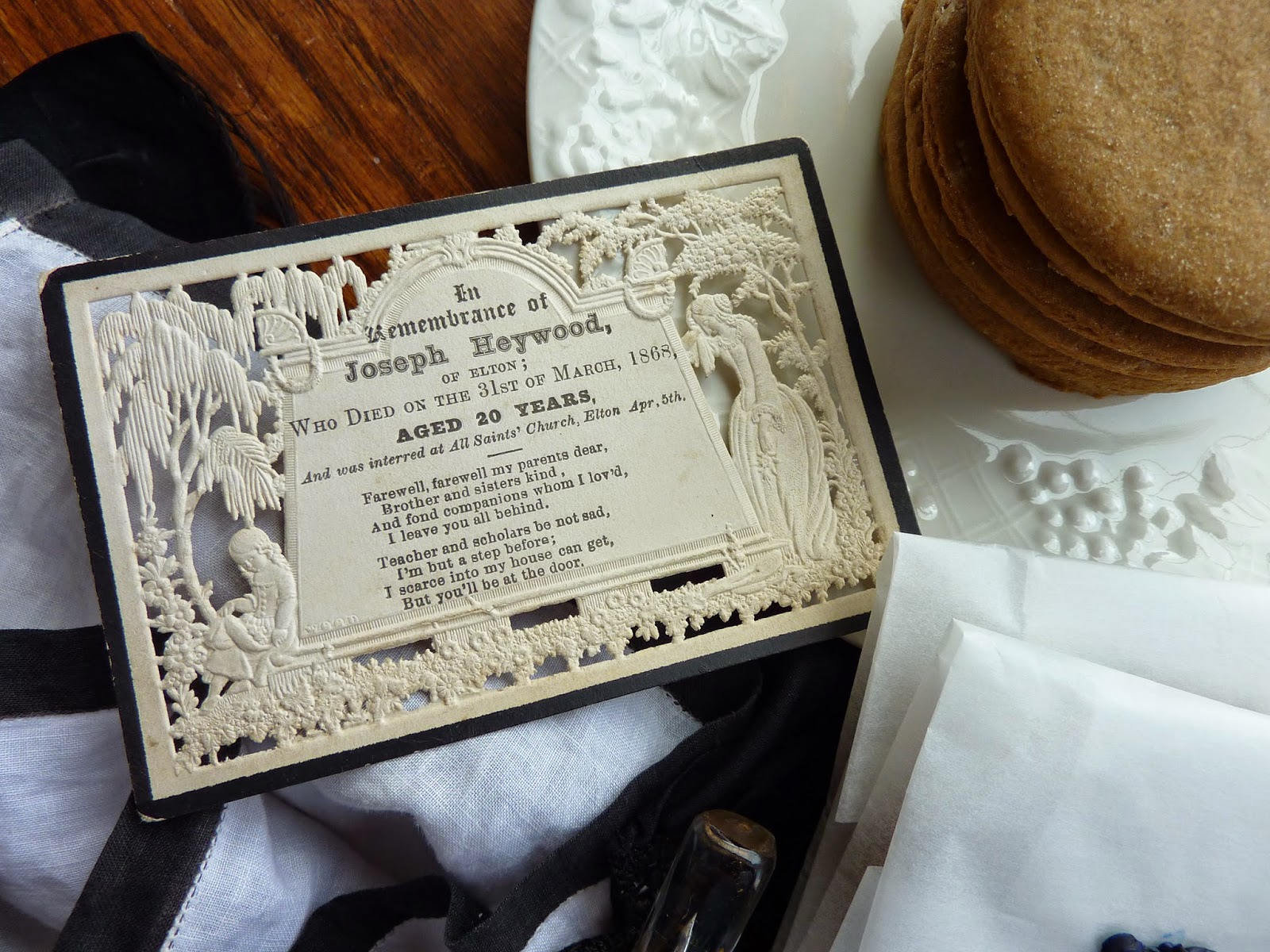 Beauty From Ashes Funeral Cookies