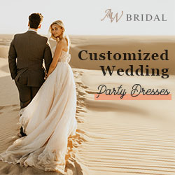 AW Bridal Customized Wendding Party Dresses