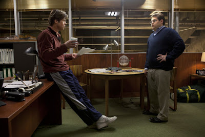Brad Pitt and Jonah Hill stars in Moneyball, movie, great together