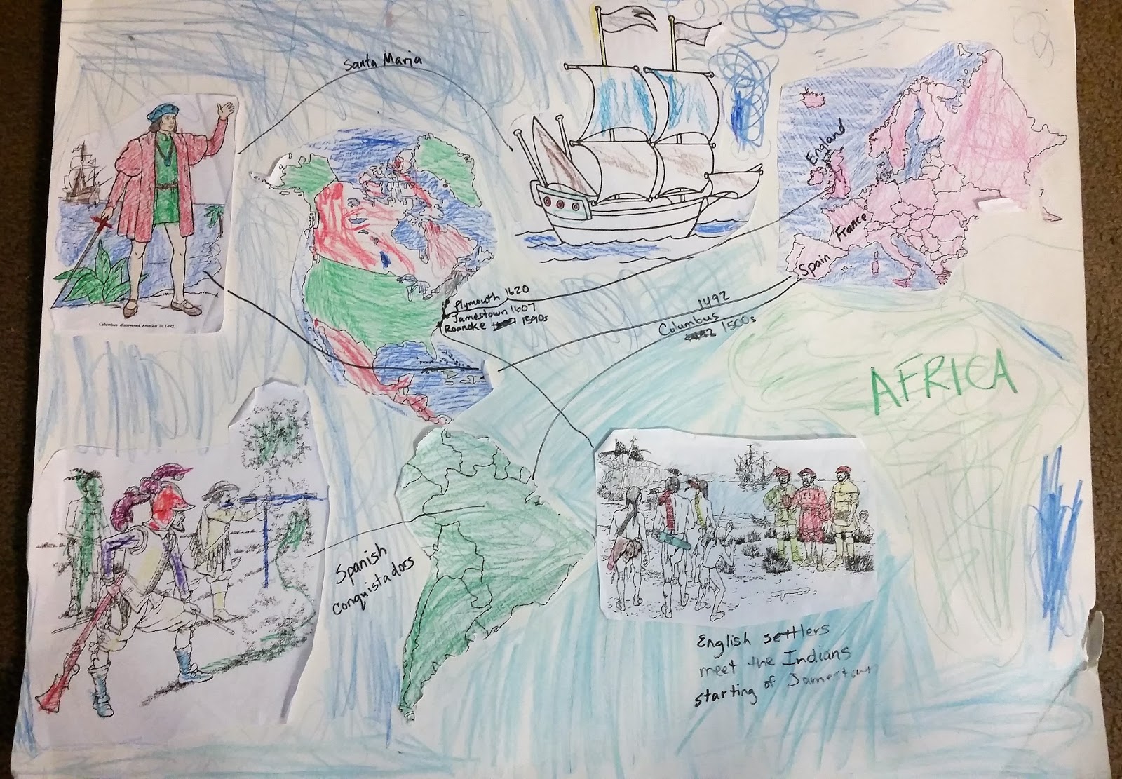 Relevant Learning Geography, History, and Timeline Connection