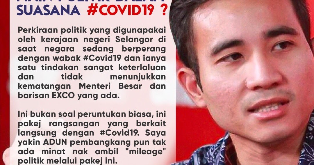 BLOG VIRAL Kerajaan Negeri Selangor Main Politik Dalam Suasana #