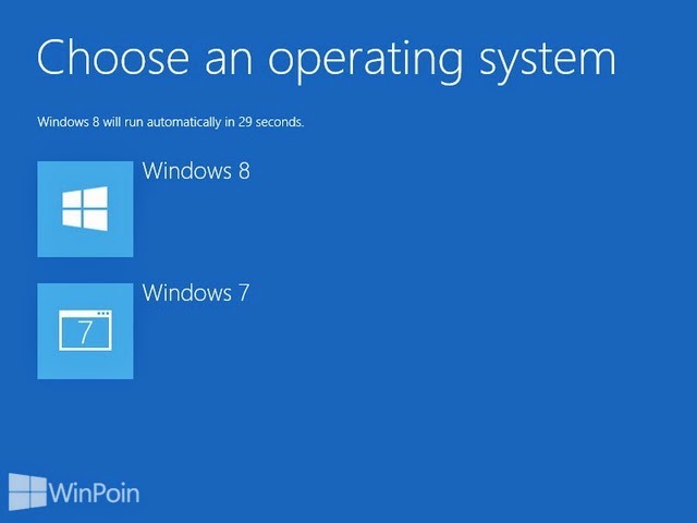 cara dual boot windows 7 dan windows 8