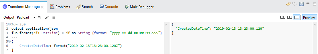 How to format dates using DataWeave 2 - CloudServicesTutorial