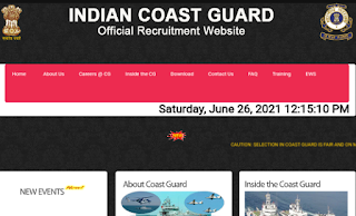 Indian Coast Guard AC Recruitment 2021 for 50 Assistant Commandant Vacancy