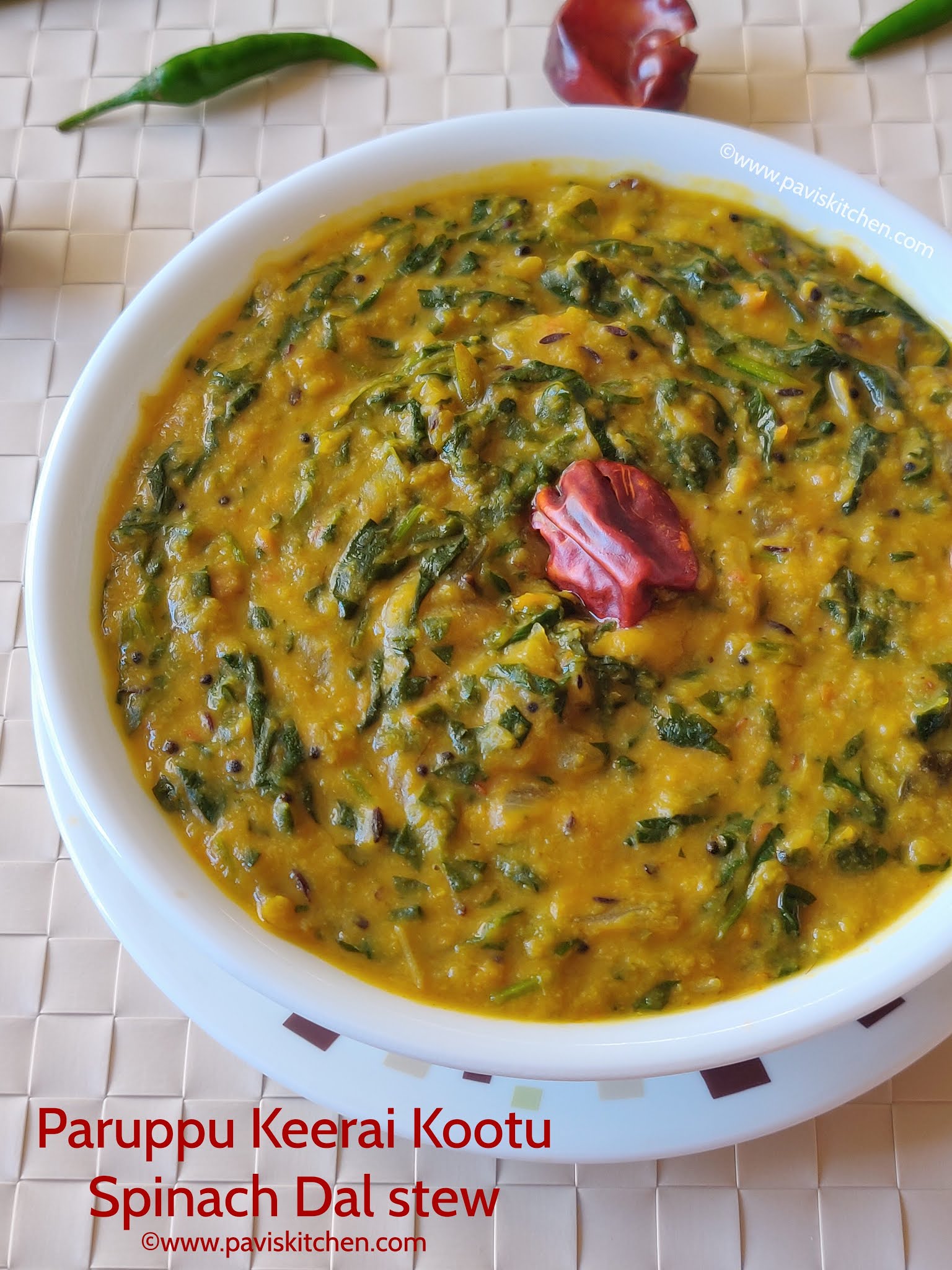 Paruppu keerai kootu recipe Paruppu keerai masiyal keerai