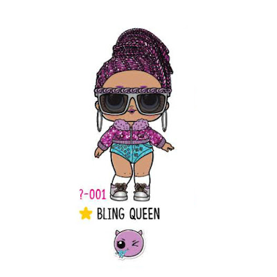 Кукла Лол Сюрприз Bling Queen Series 4 Under Wraps L.O.L. Surprise - картинка Редкая игрушка LOL Surprise Bling Queen 2018