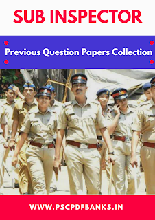 Sub inspector previous question papers download
