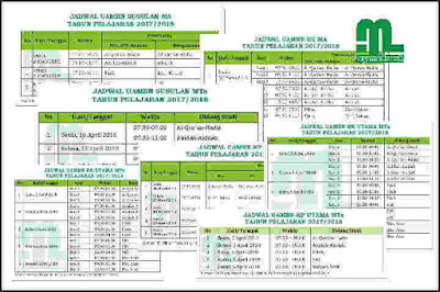 Jadwal UAMBN 2018