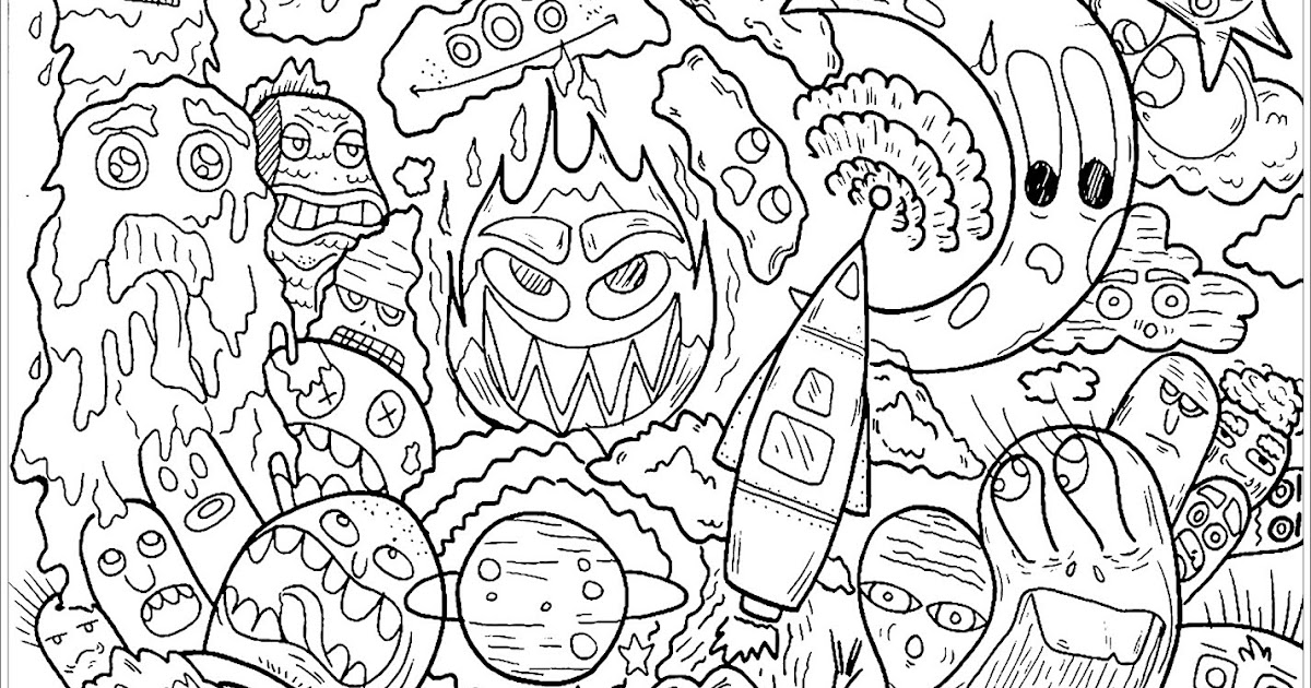 Free Mandala Kostenlose Doodle Art Malvorlagen zum