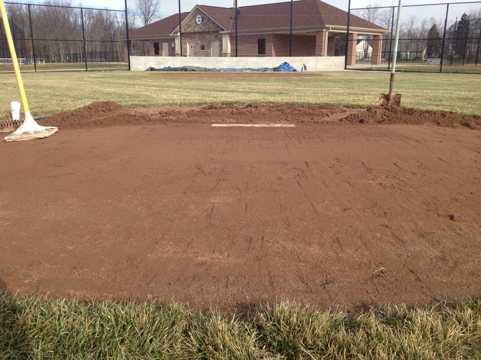 Smart Turf Installing Mound Clay on a Game Mound Brian Wilson Field