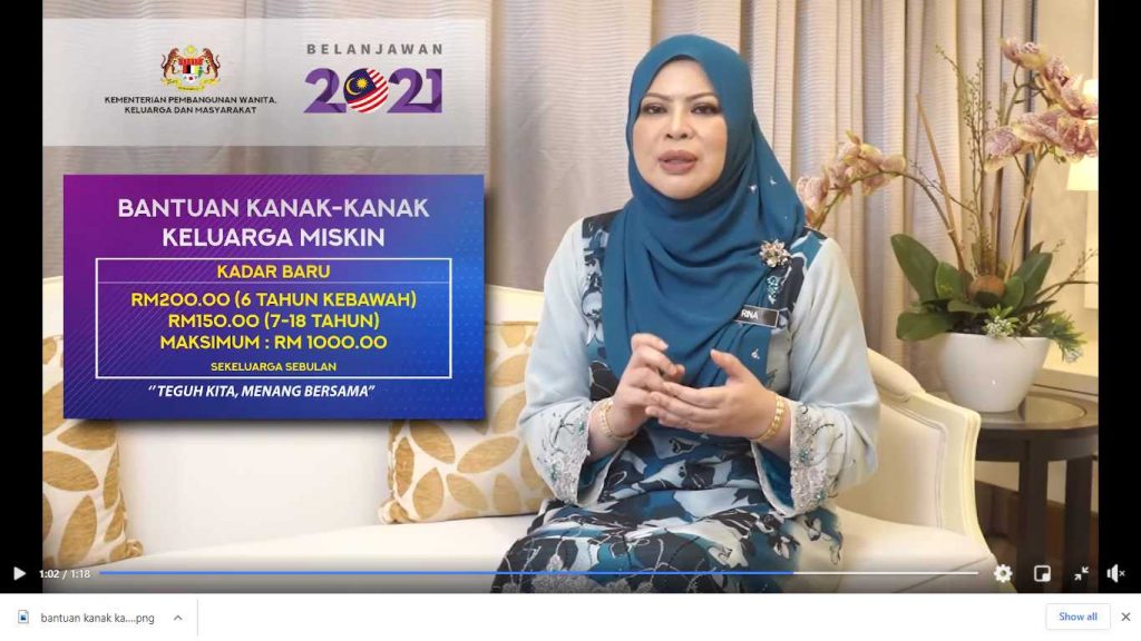 Cara Permohonan Bantuan Kanakkanak Dan Keluarga JKM 2021  DETIK INFO