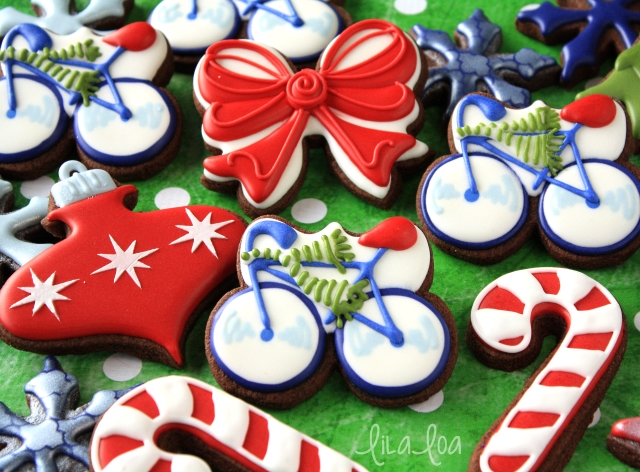 How to Make Decorated Bicycle Cookies