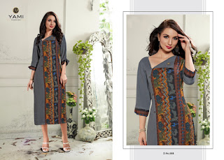 Yami fashion Happiness Casual wear kurti