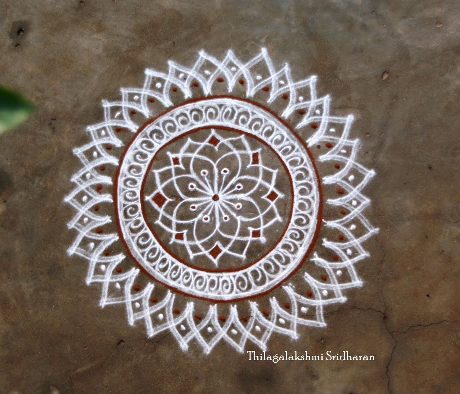 Rangoli and Art Works: FREEHAND KOLAM