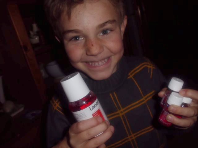 muestras de colutorio