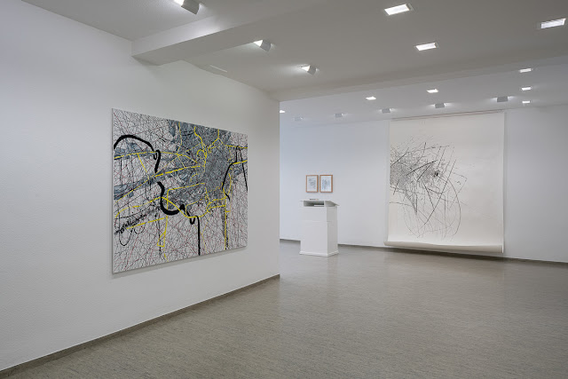 Einzelausstellung, Galerie, Karten und Gebiete, Jaworska Renata, Kunstakademie Düsseldorf 