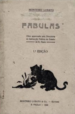 Fabulas. Monteiro Lobato. Editora Monteiro Lobato & Cia (São Paulo-SP). 1922 (1ª edição). Ilustrações de Voltolino (Lemmo Lemmi).