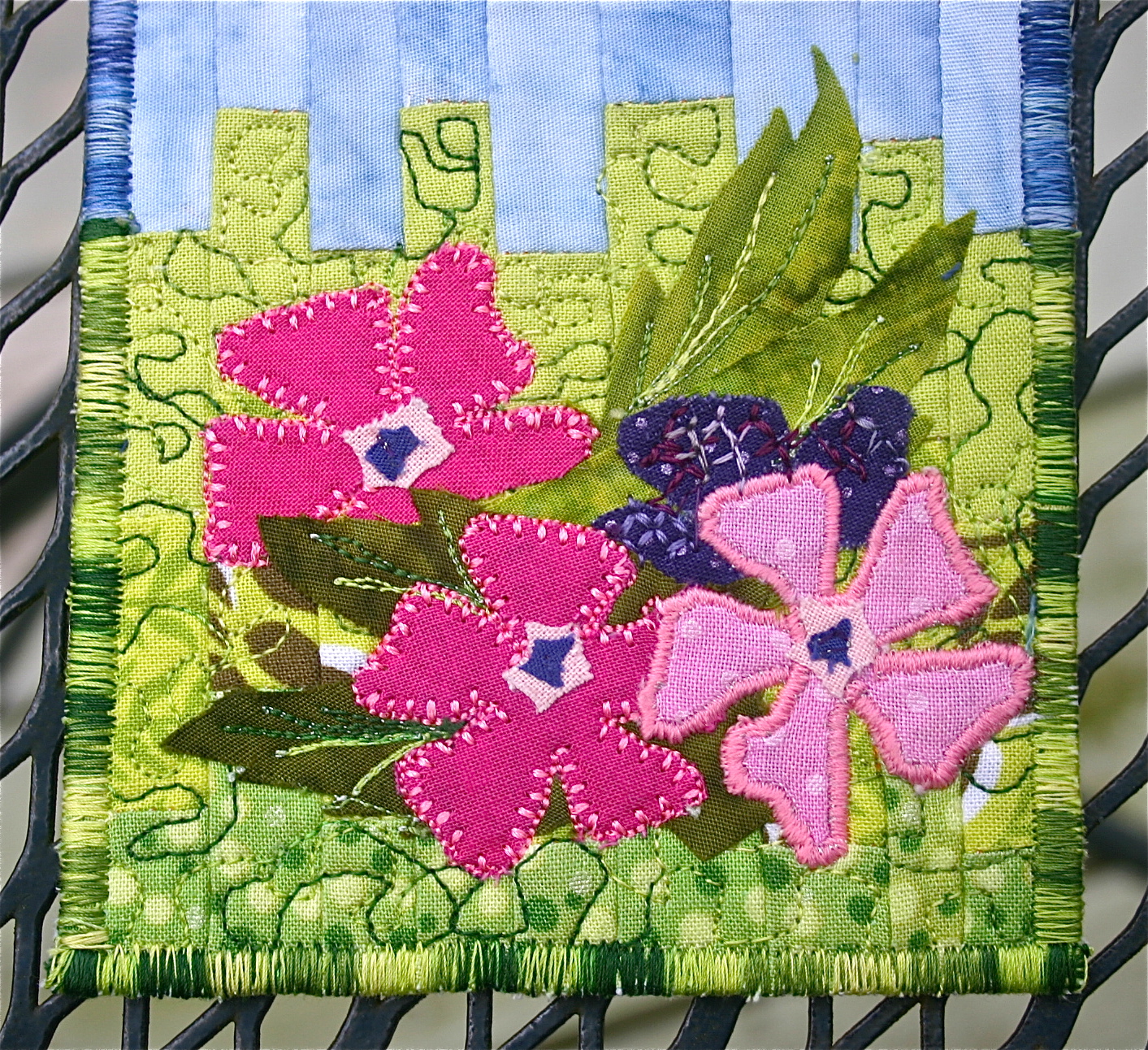From the Walpole Woods Week Two...Mini Quilt SewALong