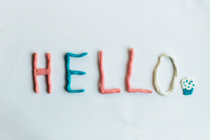 Hello simple cute design Hello simple cute design