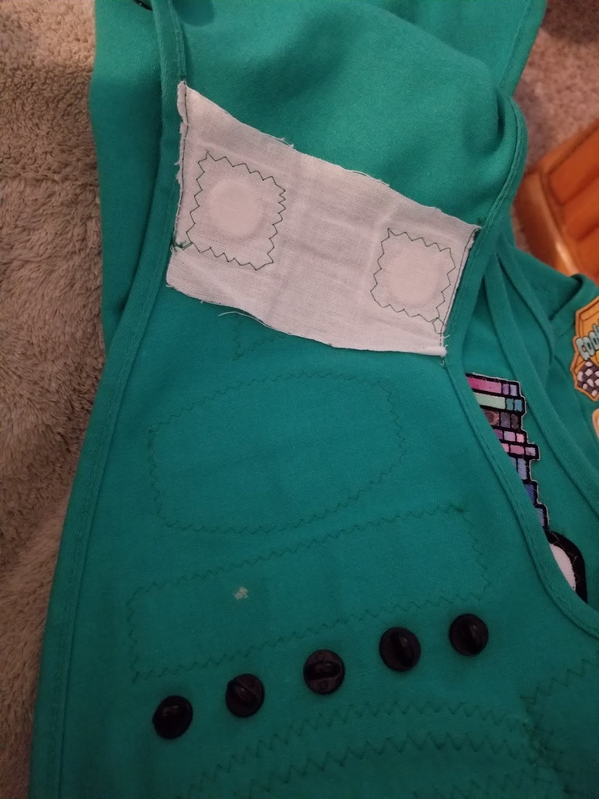 Sewing on Badges & Patches