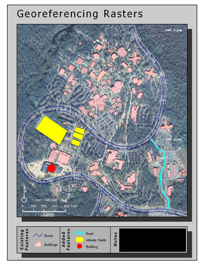 GIS 4043 Introduction to GIS Georeferencing Lab Examples...
