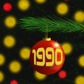Christmas bauble 1990