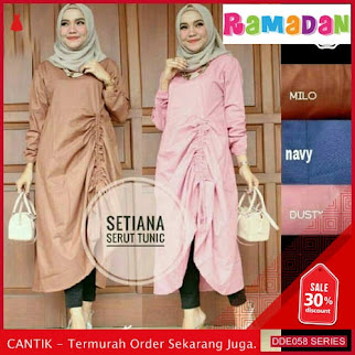 DDE058D46 Dress Wanita Lengan Panjang Lebaran Model 2019 Vintage BMGShop