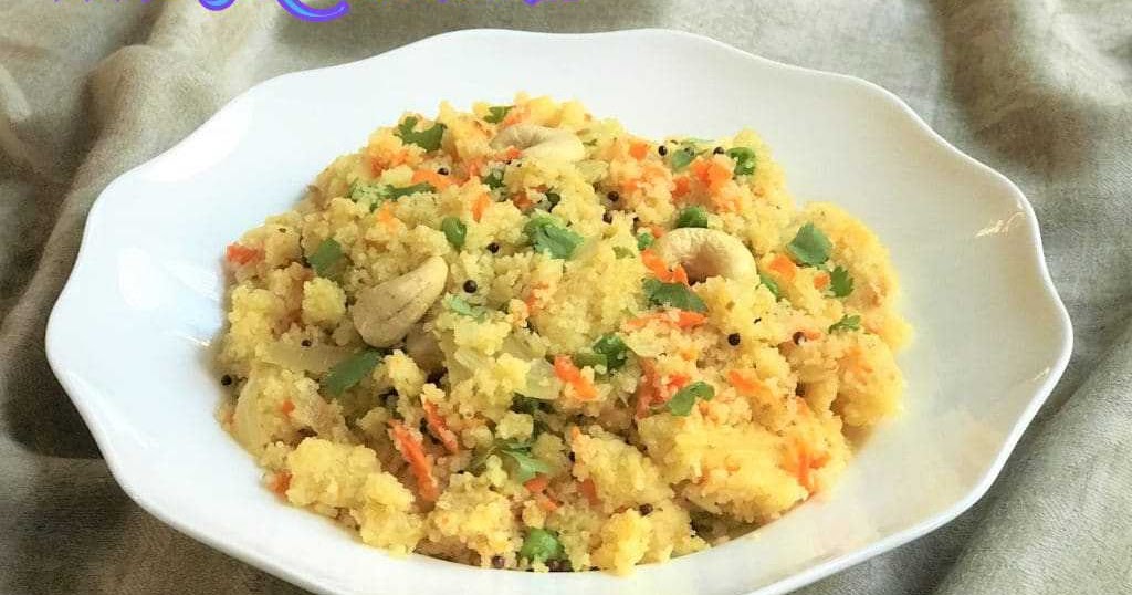 Easy and Healthy Rava Upma Recipe at Home