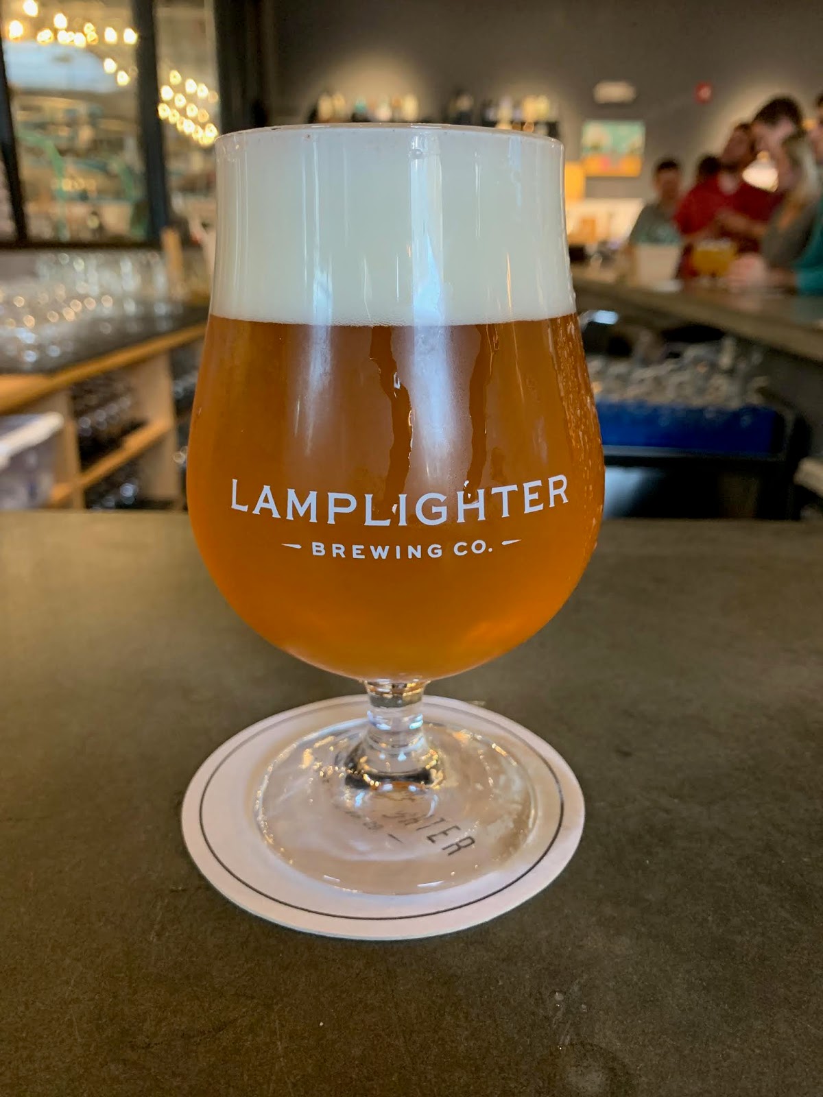 LAMPLIGHTER BREWING COMPANY Cambridge STICKER decal craft beer brewery 