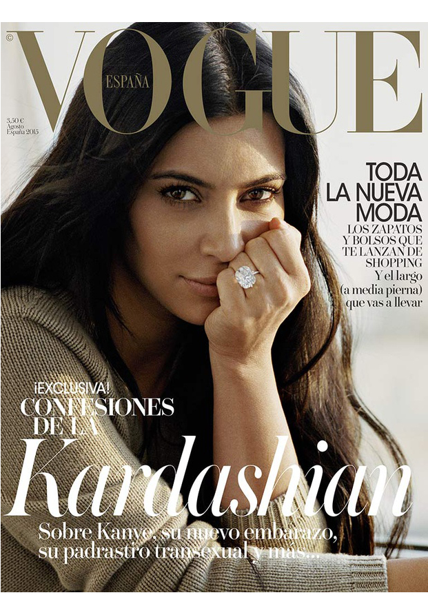 Kim Kardashian Vogue Spain
