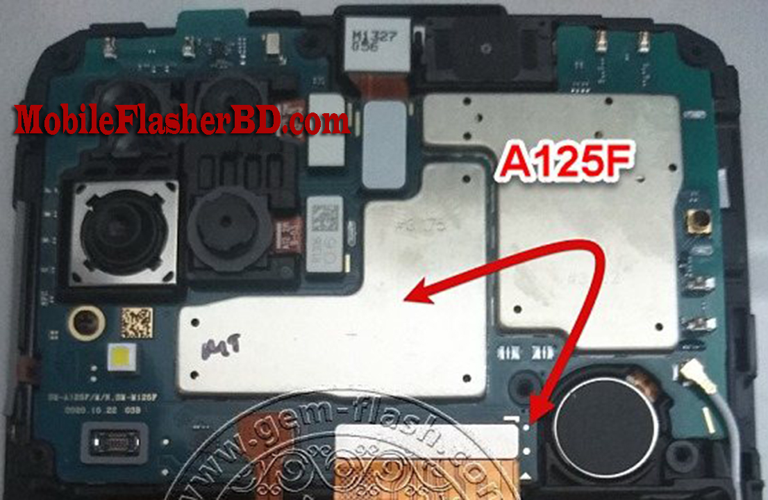 EDL Samsung Galaxy A12 A125F Test Point MTK Download Mode